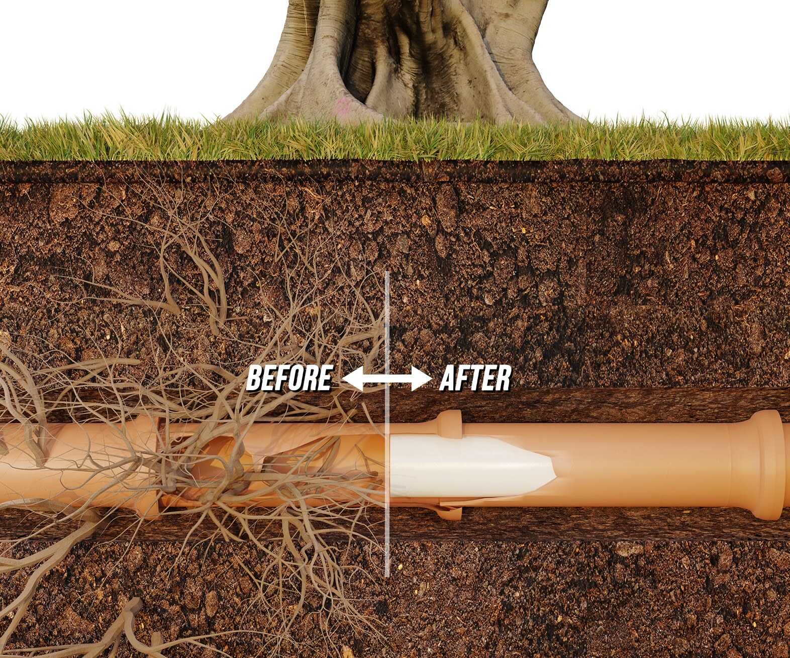 Benefits of Our Trenchless Pipe Lining